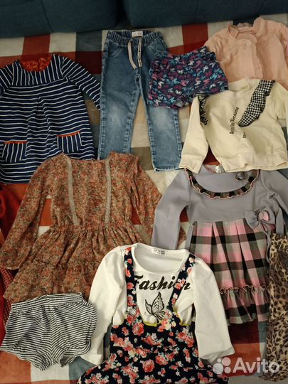 Одежда на девочку пакетом 98-104