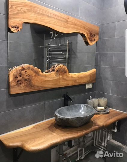 Рамка для зеркала из массива