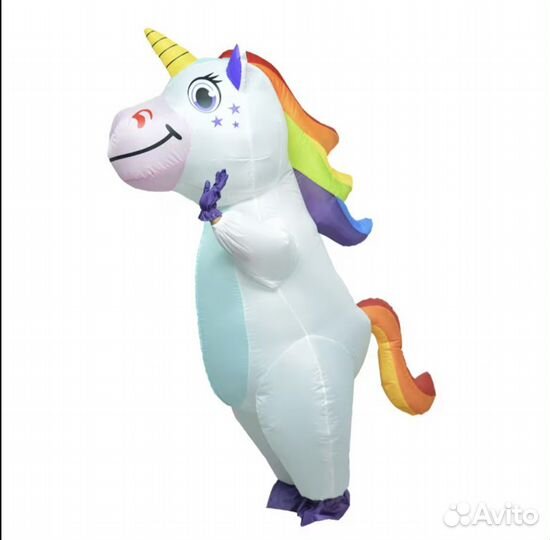 Костюм Единорога в аренду, ростовая кукла
