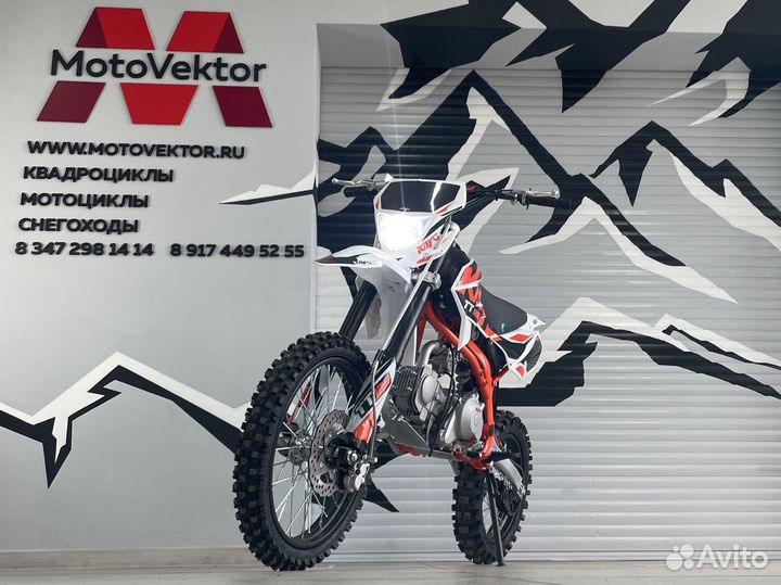 Питбайк kayo basic TT125EA 17/14 KRZ (п/автомат)