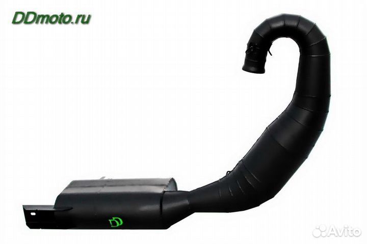 Выхлопная система на Тайгу (резонатор и глушитель)