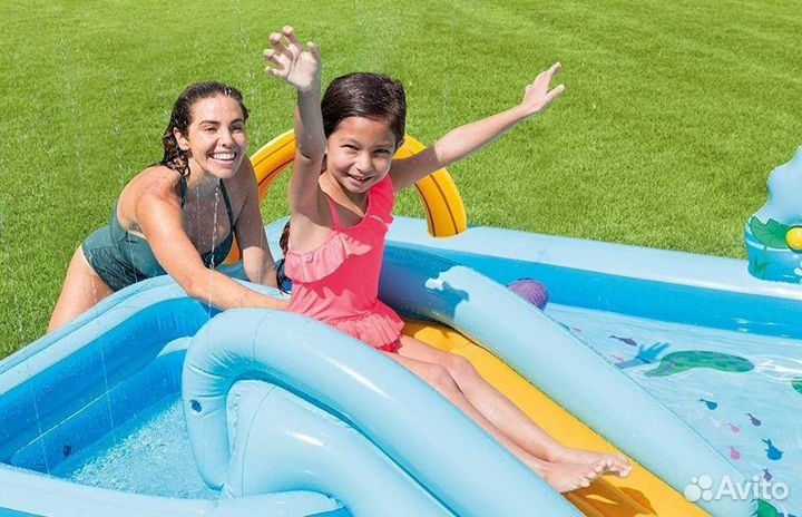 Детский бассейн надувной intex 244*198*71см