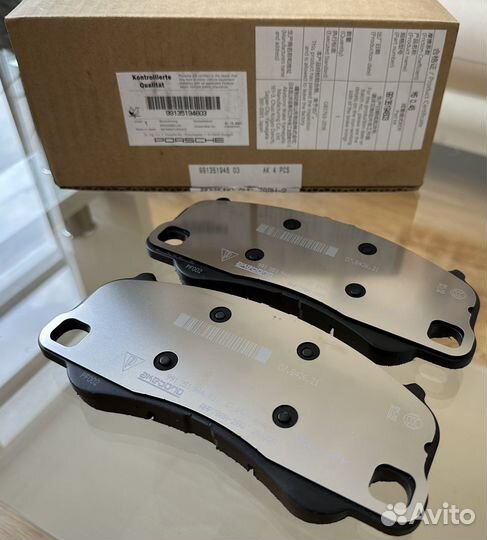 Pccb,Колодки передние, Porsche 911, Turbo S