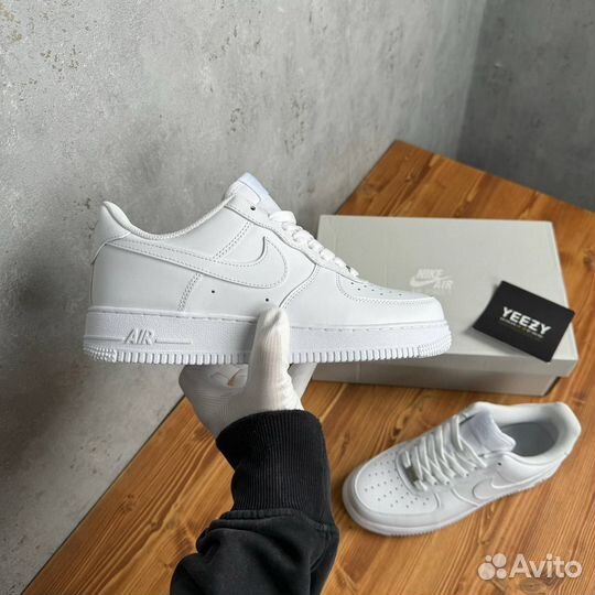 Кроссовки Nike Air force 1 White (46-49)