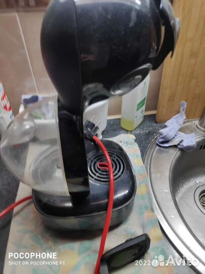 Капсульная кофемашина krups б/у