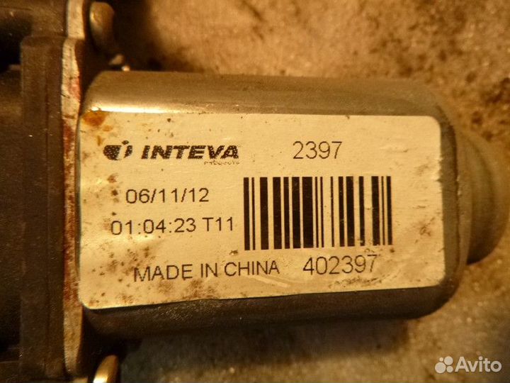 Стеклоподъемник электрический передний левый hyundai solaris solaris 2010