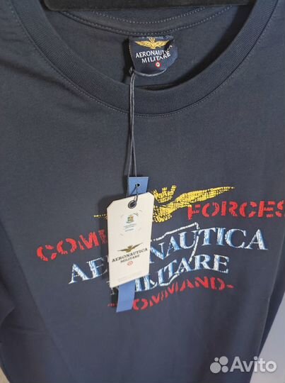 Футболка Aeronautica мужская р. M,L,XL,2XL,3XL