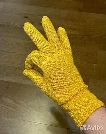 Перчатки трикотажные