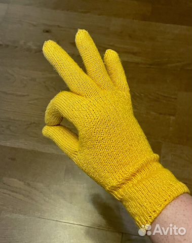 Перчатки трикотажные