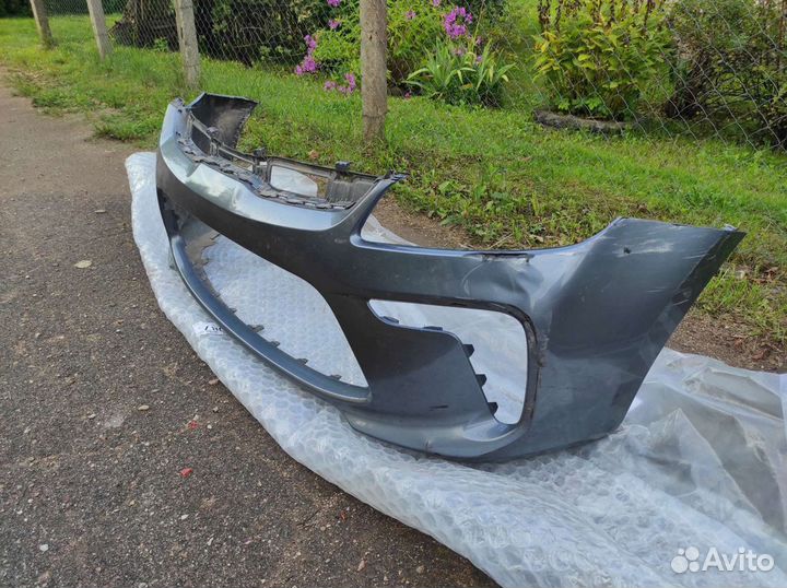 Передний бампер kia rio 4