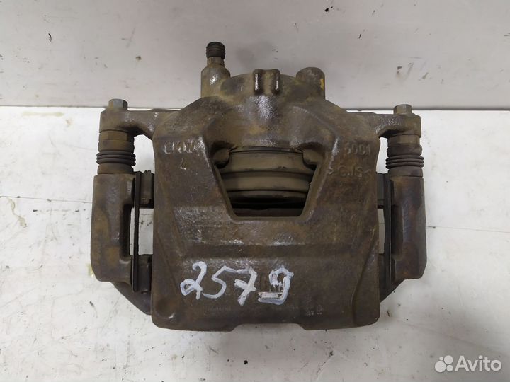 Суппорт тормозной передний правый Шевроле авео