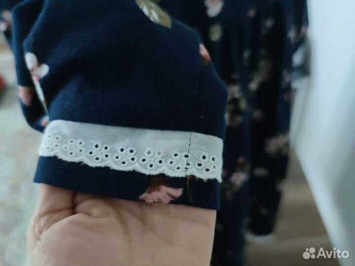 Платье теплый хлопок