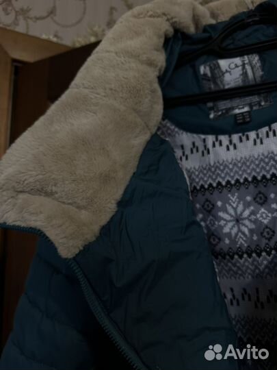 Пуховик зимний женский 58 размер