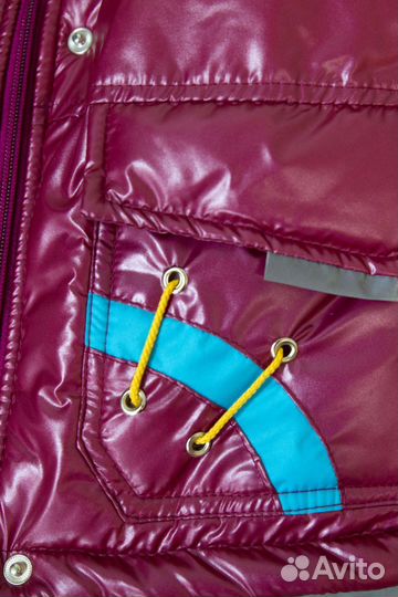 Зимний костюм для девочки 92