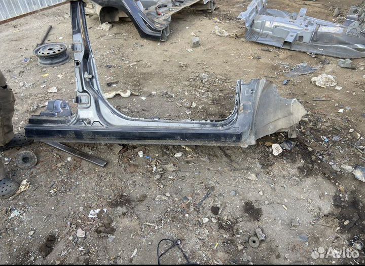 Пороги Лада гранта со стойками