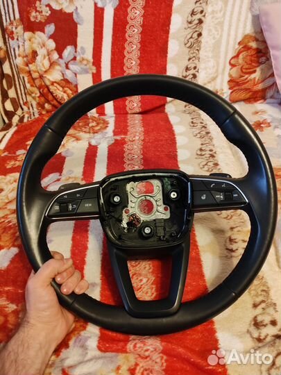 Руль с подогревом на audi