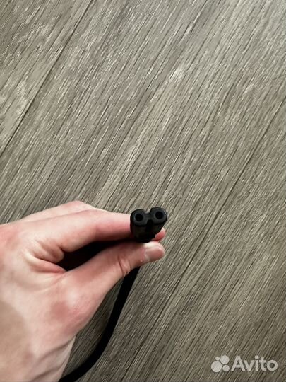 Кабель питания 220V 1.0м, C7- 2-pin, 2x0.75