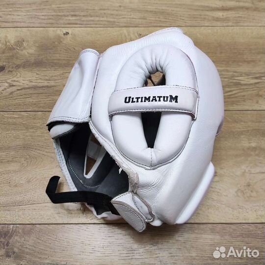 Шлем боксёрский Ultimatum Boxing Gen3Mex White