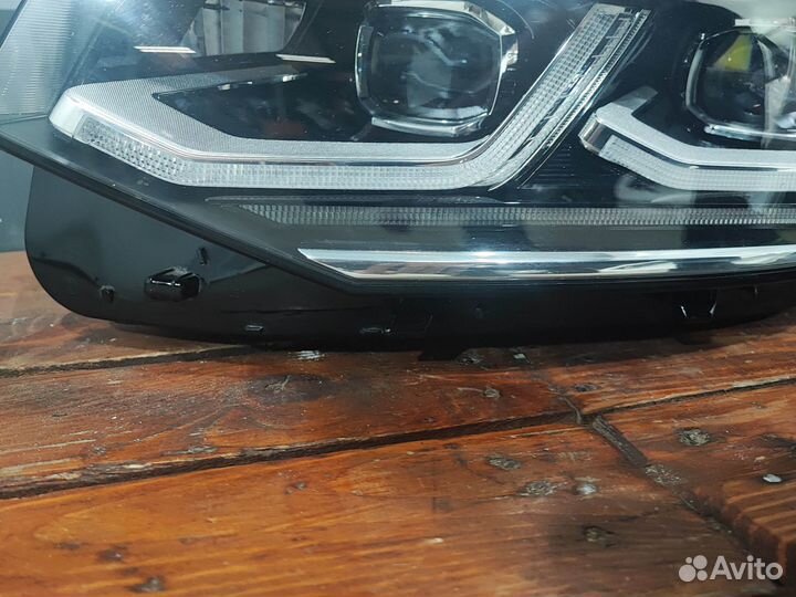 Фара левая LED Volkswagen Tiguan 2 20-нв Б/У Ориги