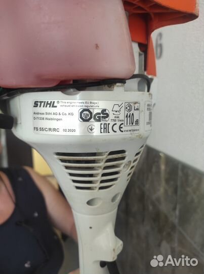 Триммер бензиновый stihl fs 55 б\у