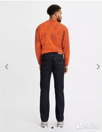 Джинсы на зиму Levis 505 Regular Fit