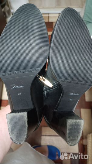 Ботильоны женские 40 размер нат. кожа