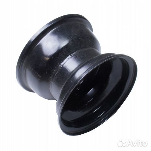 Диск R8 задний, 4-отв, черный