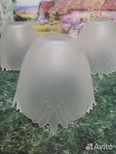 Плафоны для люстры стеклянные