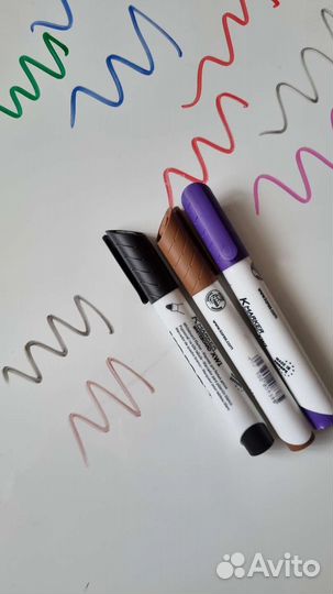 Маркеры Kores для белой доски