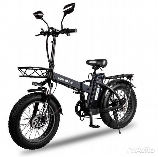 Электровелосипед Minako f10 Dual Полный привод
