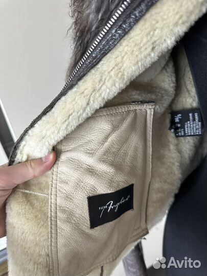 Дублёнка винтаж лама