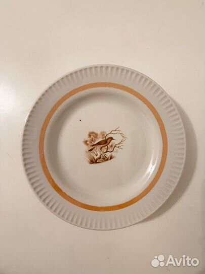 Тарелка Птичка, Букет, СССР