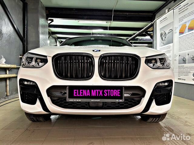 Решетка радиатора BMW X3 G01 карбон