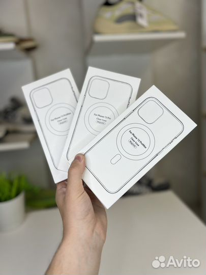 Прозрачный чехол magsafe