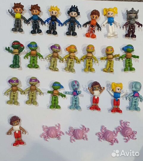 Киндеры ниндзя,человечки