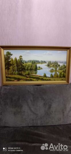 Картина маслом на холсте пейзаж