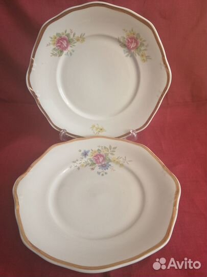 Блюдо Фарфор советский СССР(Дулево, Чехословакия)