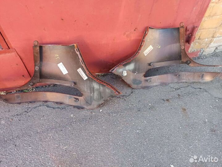 Клык заднего бампера, задний бампер кия спортейдж3