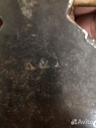 Топорик старинный саперный немецкий 40 -х годов