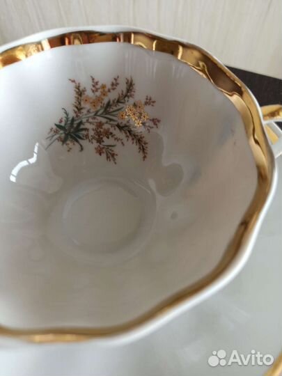 Чайная пара фарфор Дулево