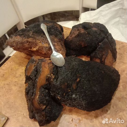 Чага березовая кусковая