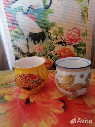 Чашки для чайной церемонии 2 шт