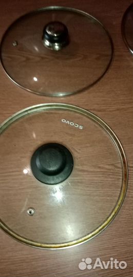 Крышки стеклянные для сковородок и кастрюль