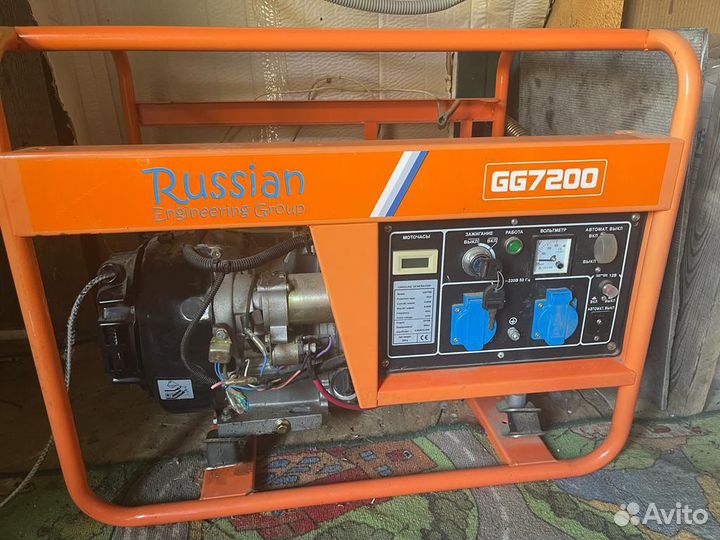 Газовый генератор 5 квт