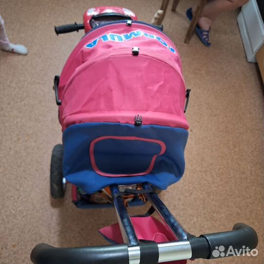 Детская коляска велосипед