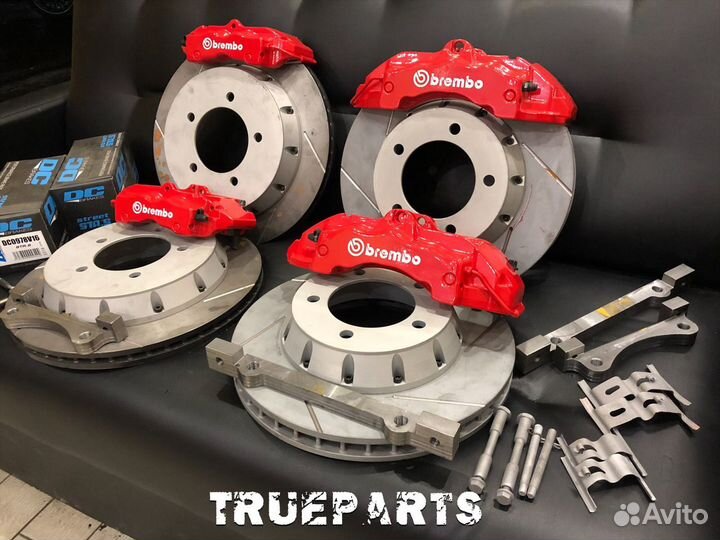 Тормозная система lc200 перед+зад