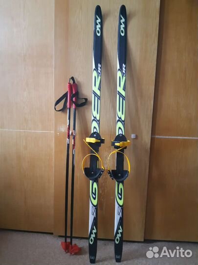 Беговые лыжи детские