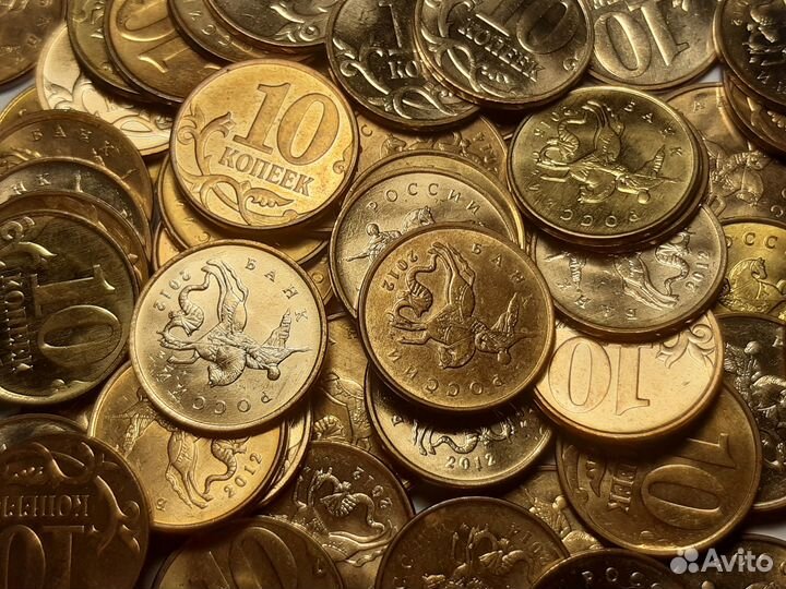 Опт и розница10 копеек 2006-2015 ммд unc