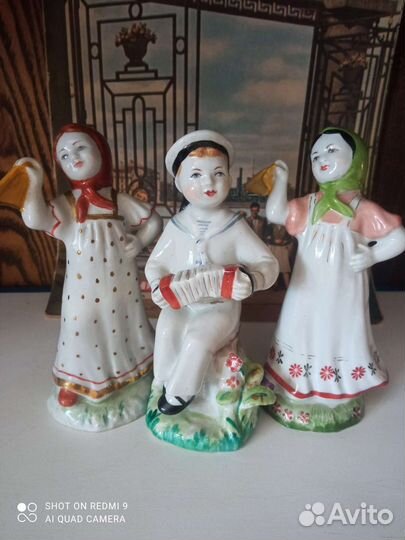 Фарфоровые статуэтки лфз
