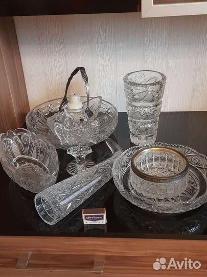 Хрустальные вазы